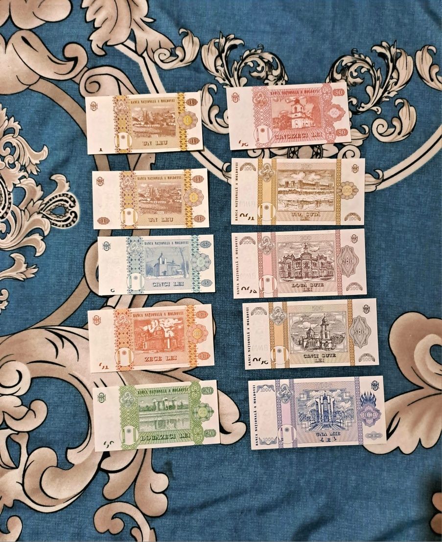 Lot bancnote Republica Moldova