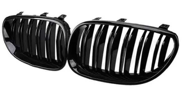 Set Grile Negre BMW E60 Seria 5 2003-2009 M5 Negru lucios