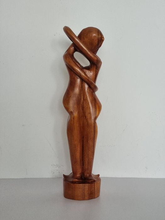 Sculptură abstracta din lemn "Everlasting Love"