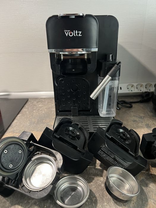 Espressor electric premium 5in 1 Oliver Voltz. Capsule/Cafea macinata