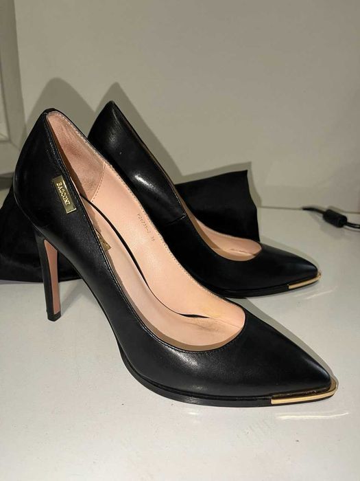 Basconi черные классические туфли - оригинал - размер 36,5