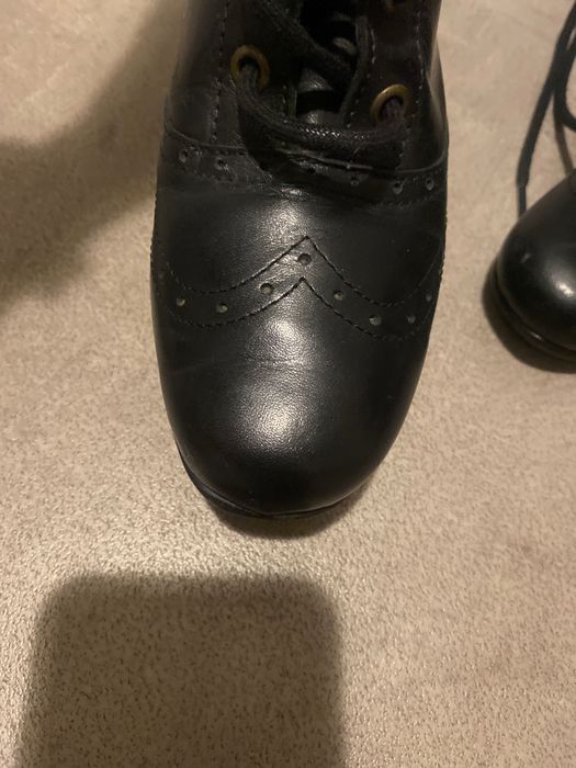 Дамски ботуши от естествена кожа и естествен велур