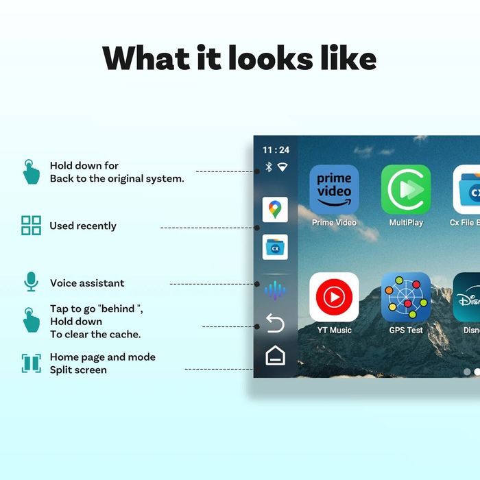 Android USB AI Carplay SIM GPS Android Auto adaptor Android