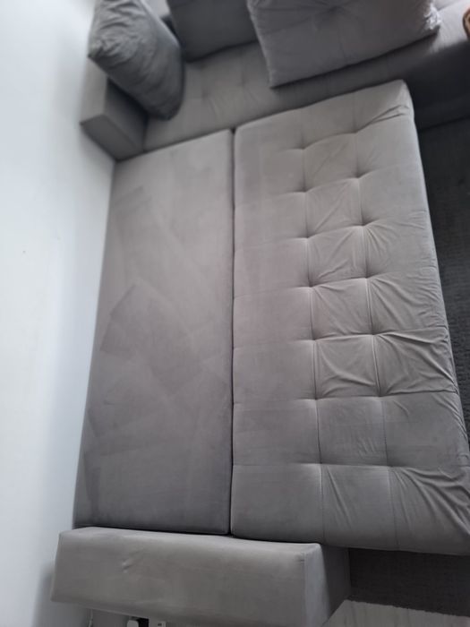 Розтегаем ъглов диван