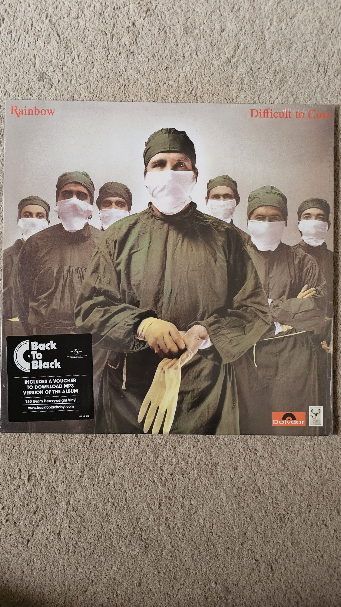 Продается виниловая пластинка RAINBOW DIFFICULT TO CURE 1981 г.