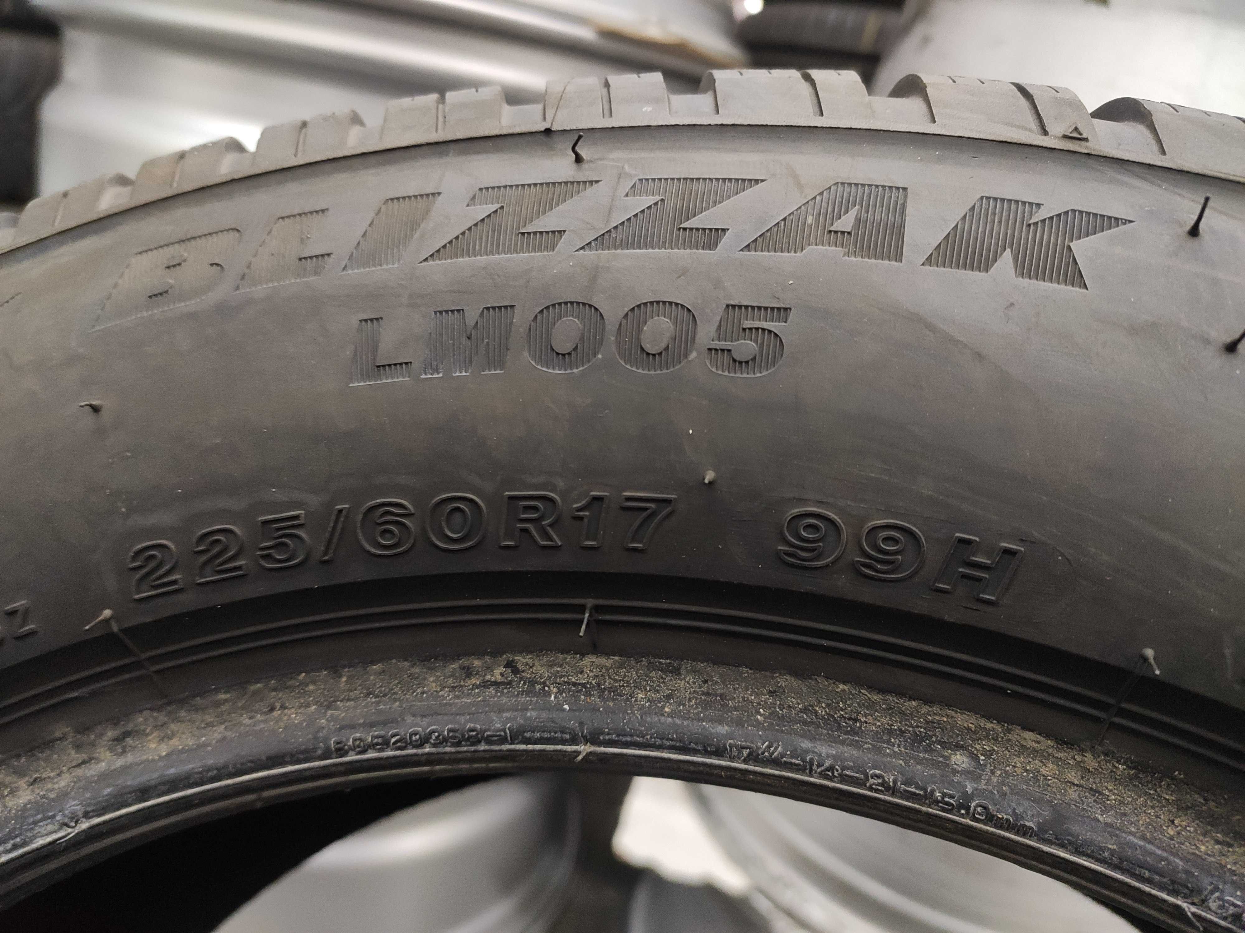 4бр Зимни Гуми 225 60 17 - Bridgestone - DOT 2022