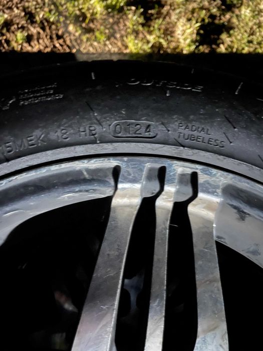 Set jante aliaj cu anvelope de vara compatibile Ford