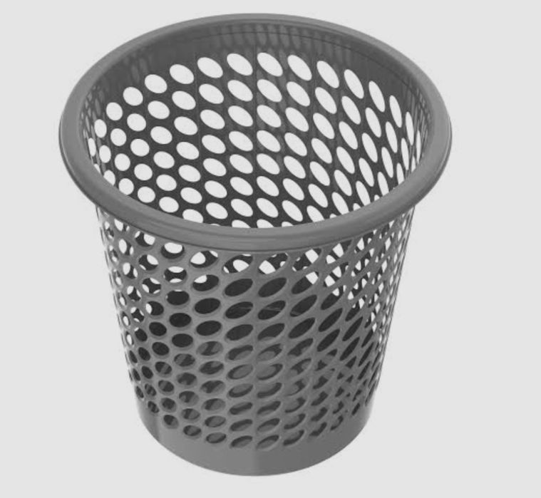 Корзина для бумаг офисная пластиковые мусорные бак урна челак musur ba