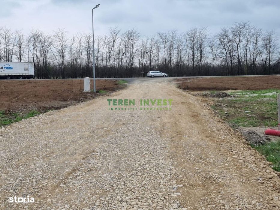 Vânzare teren industrial 4000 mp Frumușani