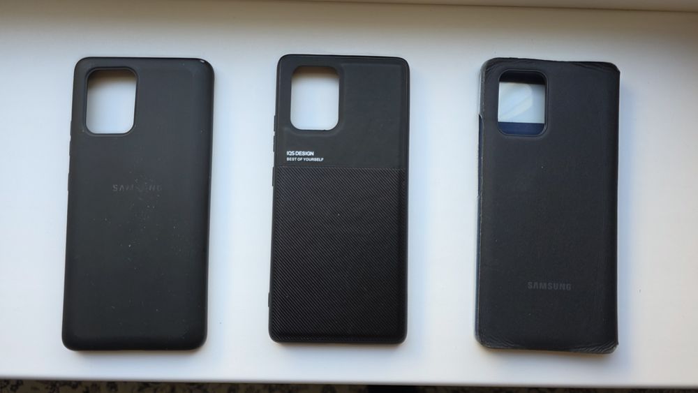 Набор качественных чехлов для Samsung S10 Lite и A34