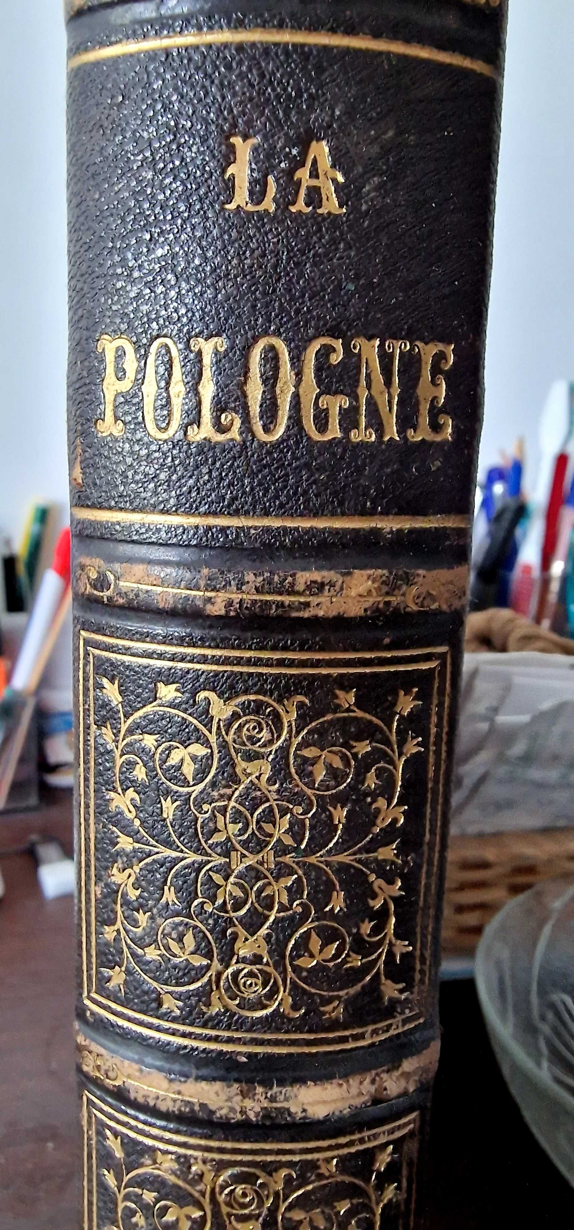Vand carte veche la Pologne, istoria Poloniei, franceza , 1847