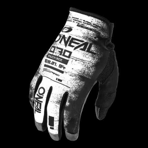 Мотокрос ръкавици O'NEAL MAYHEM SCARZ бяло/жълто/черно