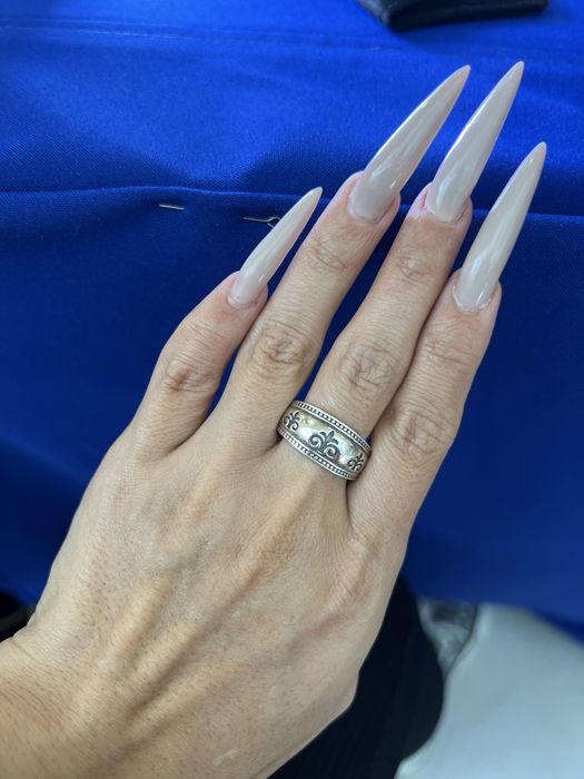 Серебро кольцо 19,2 размер