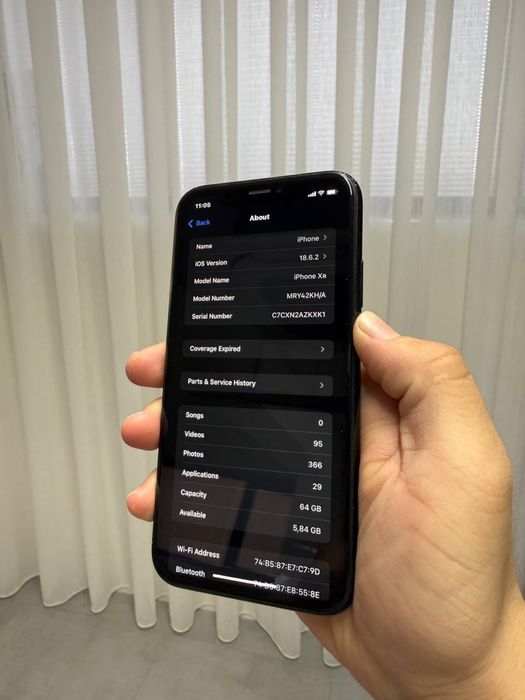 IPHONE XR 64gb Holati yaxshi! Yomkost 77 aybi yo’q obmen yo’qz