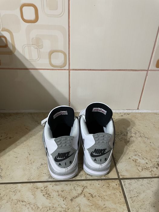 Jordan 4 white cement