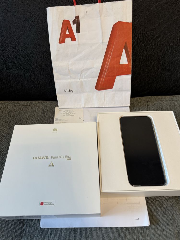 512GB Huawei Pura 70 Ultra A1 Гаранция 2026г. Green / Зелен