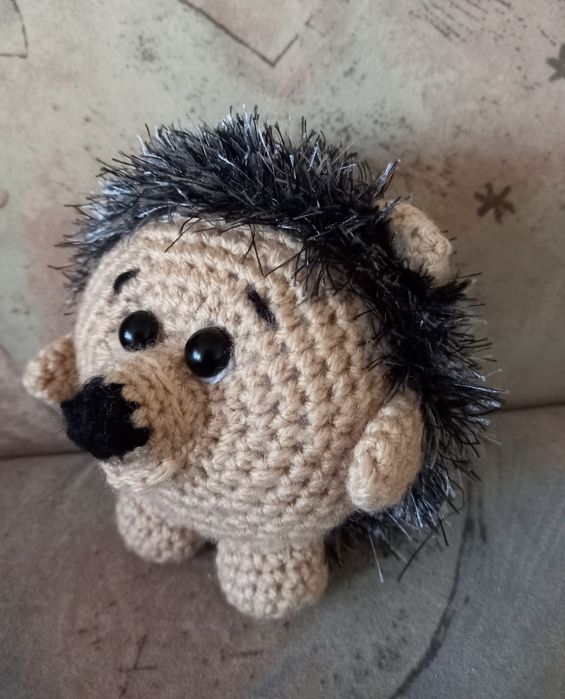 Ёжик шарик ручной работы