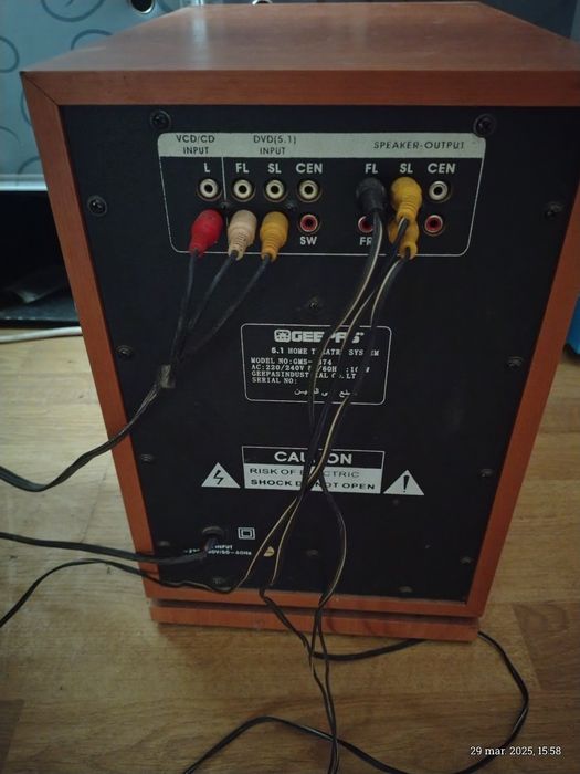 Boxe Podea + Subwoofer Geepas