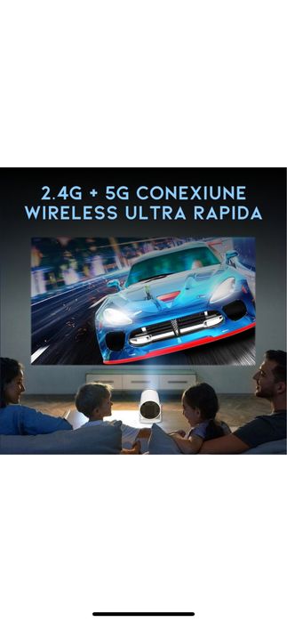 Videoproiector Portabil ISSORA Smart 4K Ultra HD Nou Sigilat !