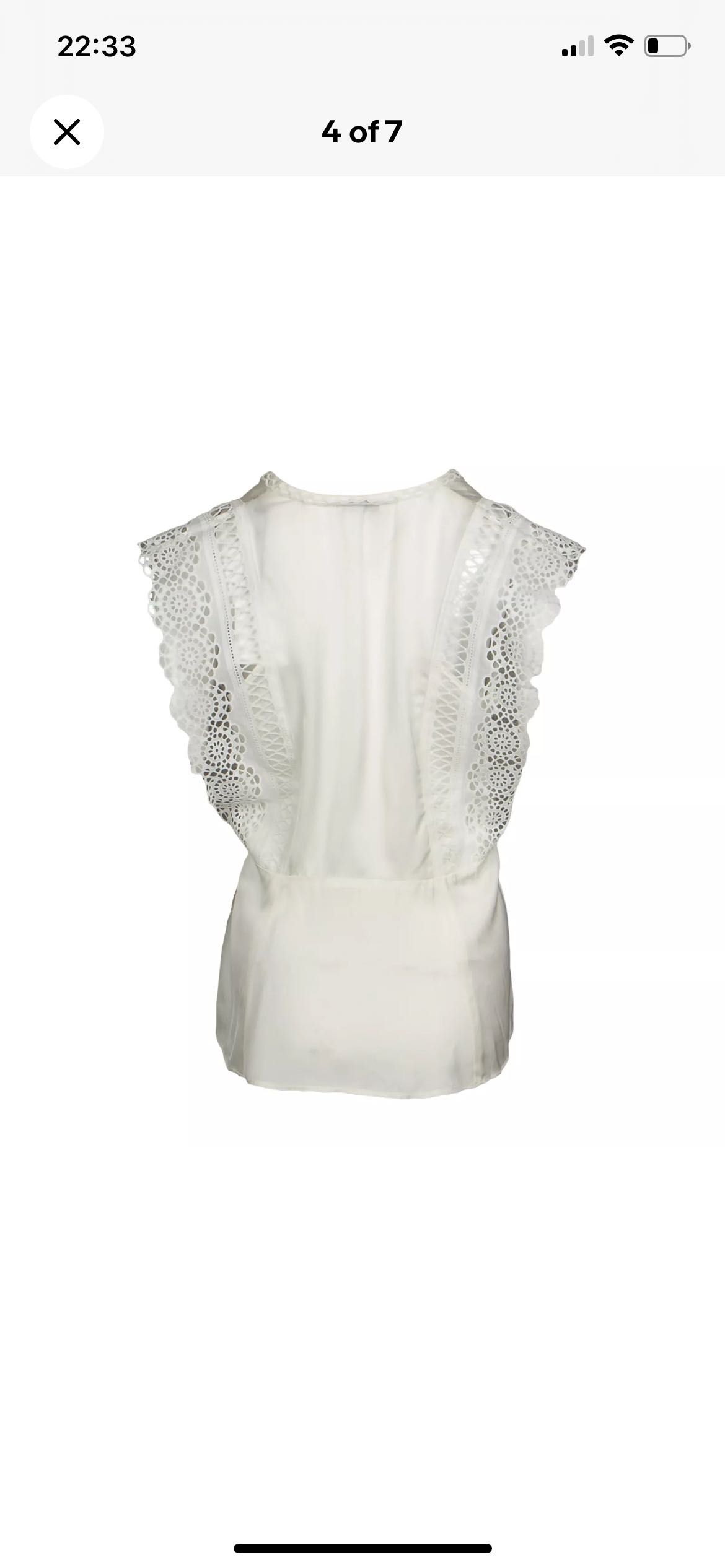 Sandro Paris Дамски Топ Size 3 / L Lace