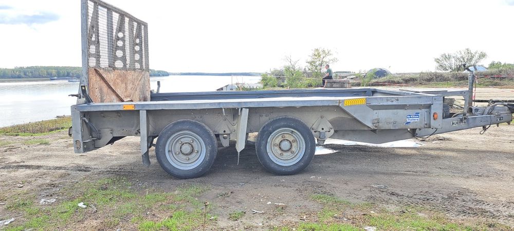 Remorca 3500kg trailer 3.5T pt utilaje, miniexcavator
