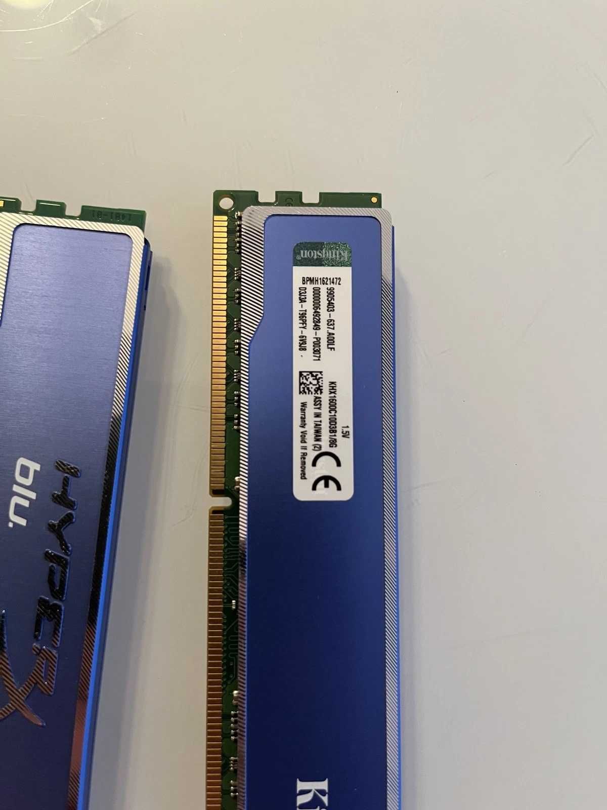 Рам памет Kingston HyperX Blue 4x8GB 32GB 1600MHz DDR3 CL10