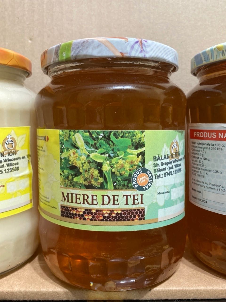 Miere de albine 100% naturală - apicultor Bălan N. Ion