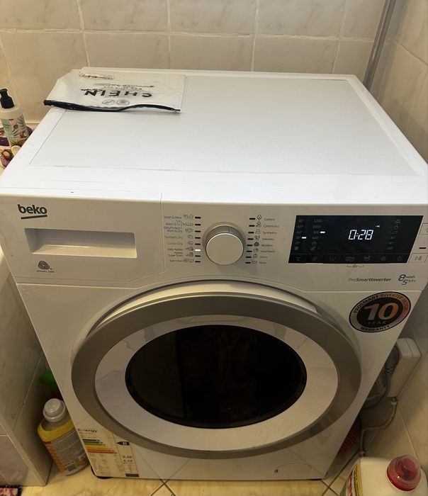 Vand masina spalat beko cu uscator incorporat, stare ft buna