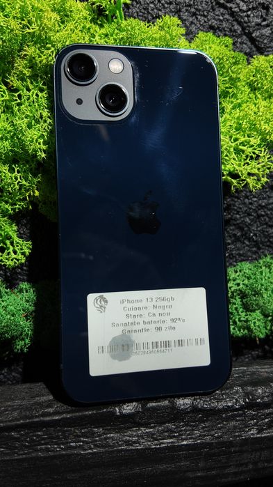 iPhone 13 256gb Midnight 90-92% Ca Nou Neverlocked/Fact+Garantie