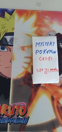 Vând un pachețel cu 12 carduri de pokemon misterioase