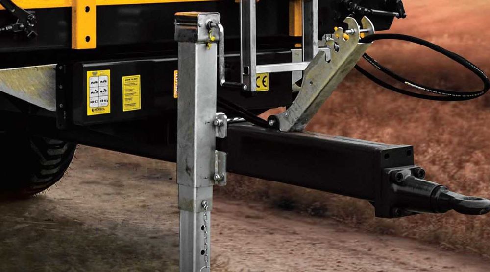 Remorca agricola tandem DAPYX 8T, 10T, 12T, 14T