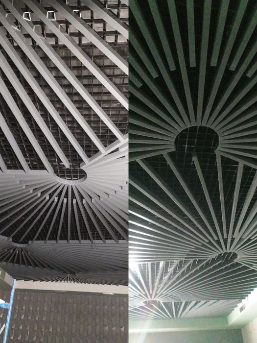 Монтаж и установка подвесных потолков! Грильято,  реечные потолки