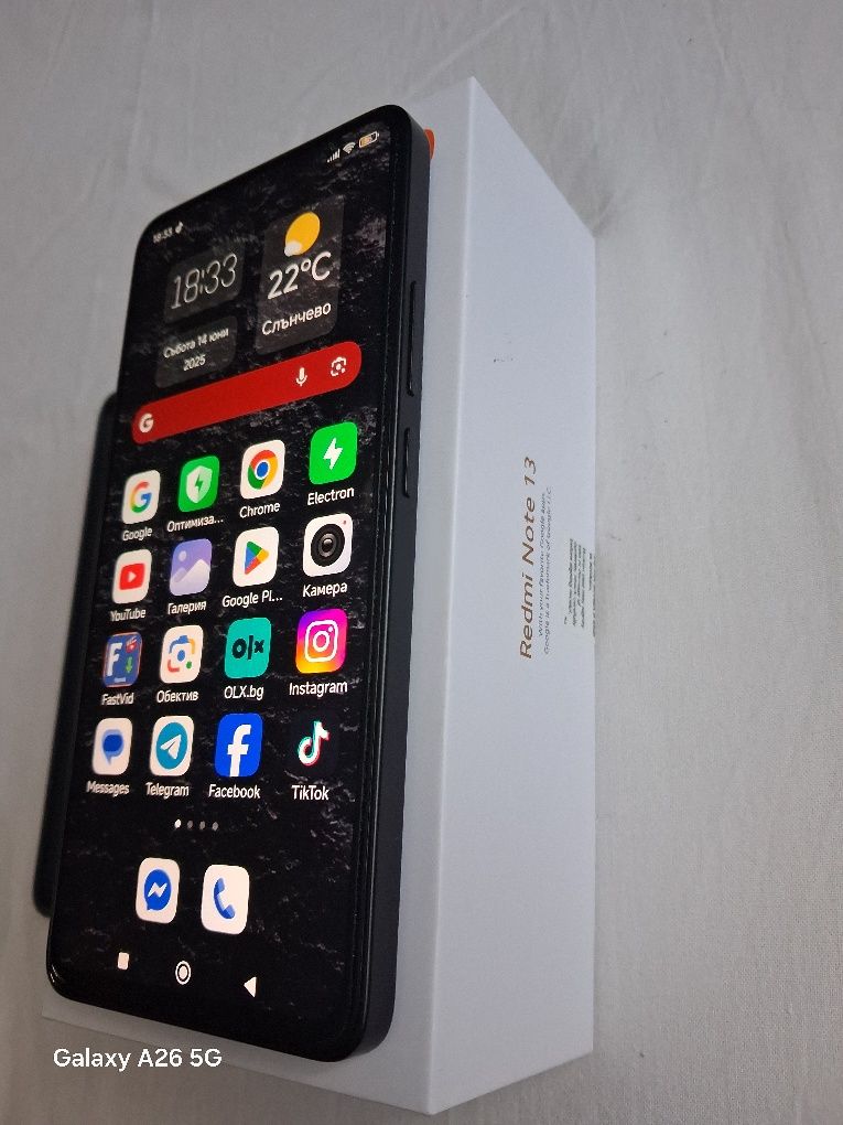 Redmi note 13.Нов с 3 години гаранция.