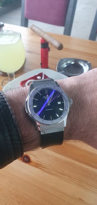 Hublot Classic Fussion schimb Rolex, Omega, Breitling