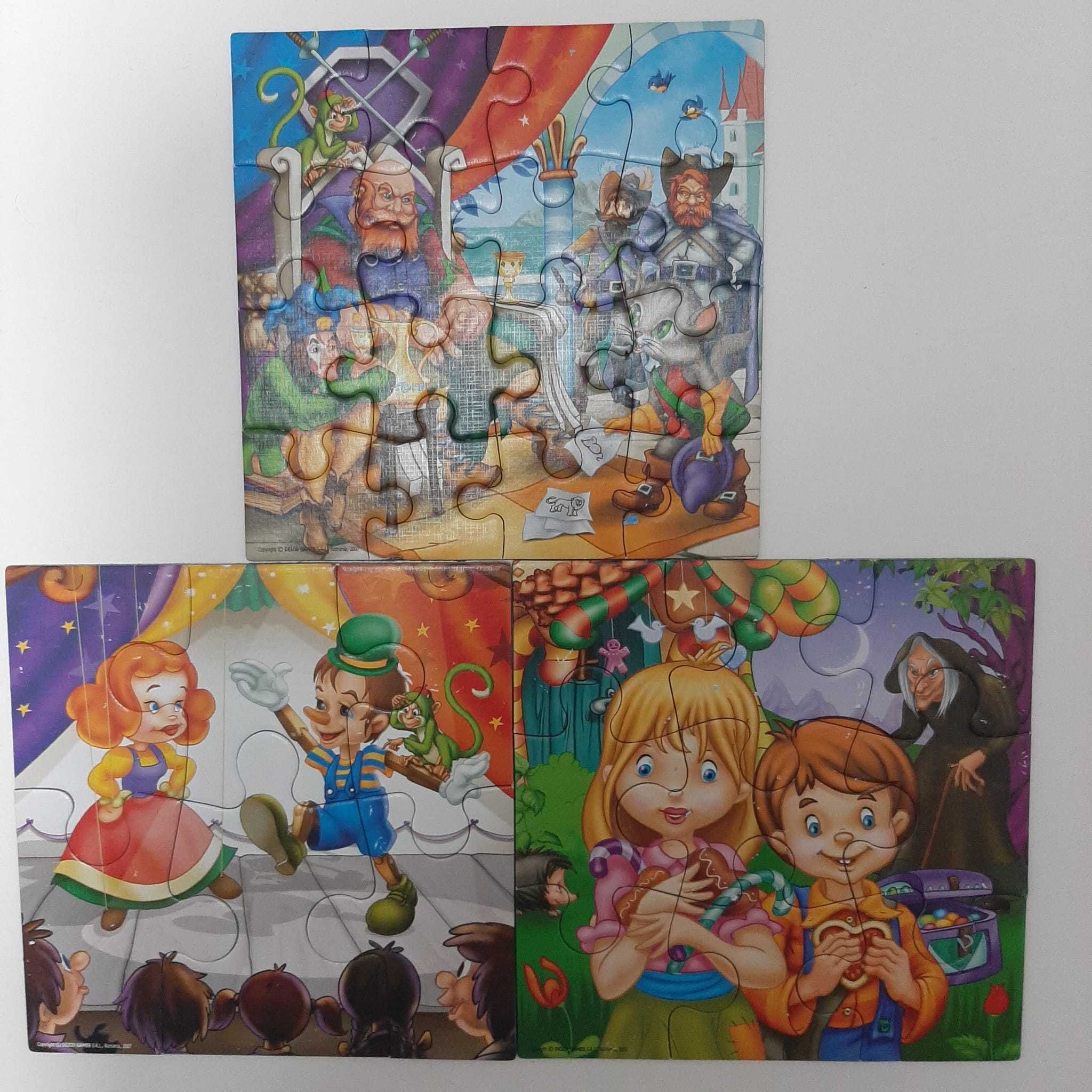 6 Puzzle pentru copii - in stare f buna, ambalajul original