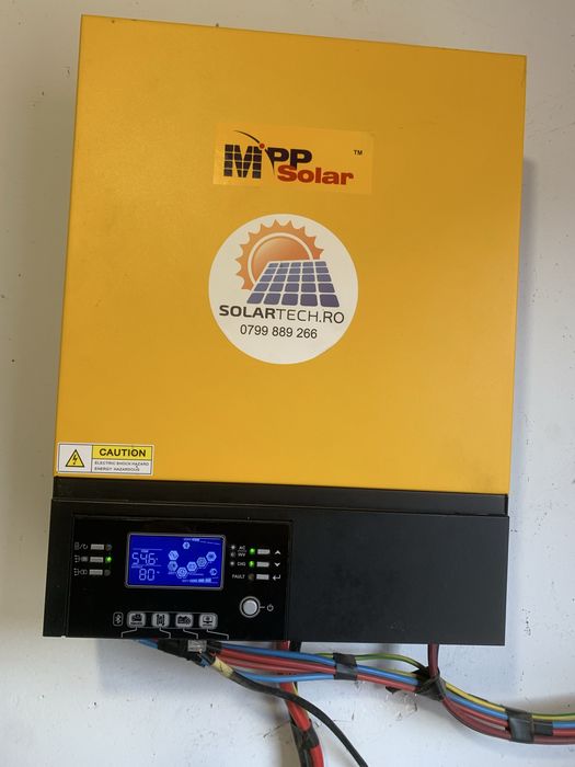 Iinvertor Mpps solar 5 kw+ baterii Pylontech 2,4  kw