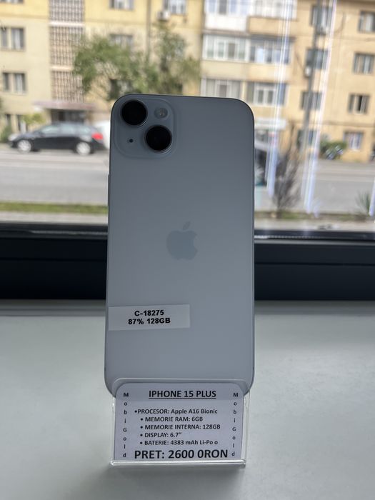 Iphone 15 Plus 128GB 87% Produs in Stare Impecabila