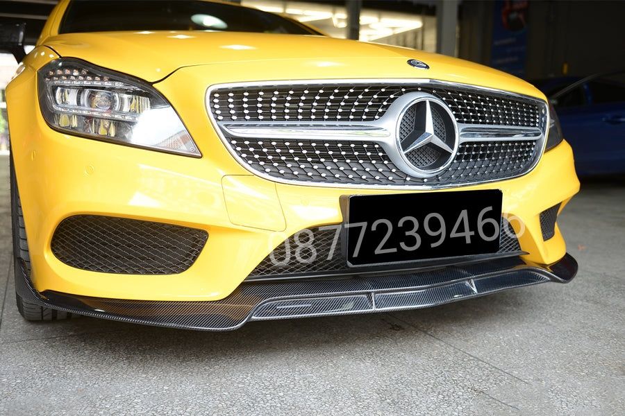 Mercedes CLS AMG Brabus w218 lip spoiler Мерцедес ЦЛС лип спойлер нож