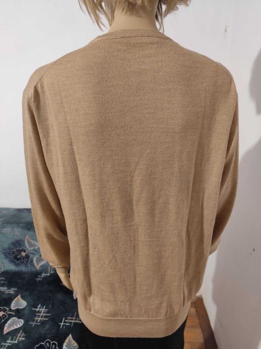 Bluza  camel din lina pura virgina Made in Germany-masura 44-Noua!