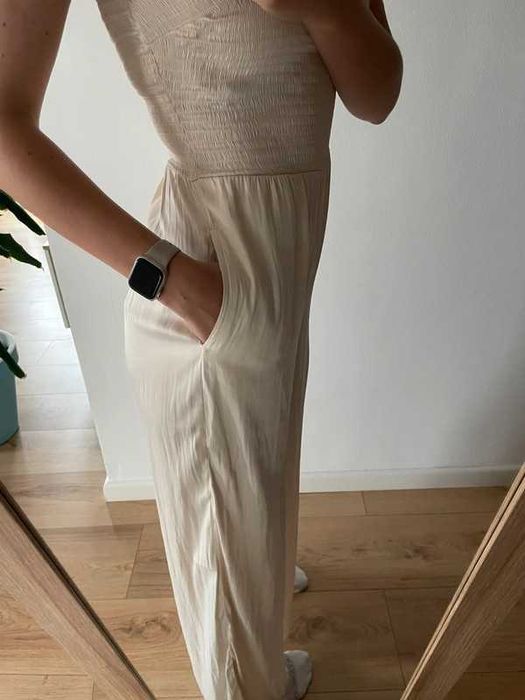 Salopetă New Yorker (Amisu), crem deschis, mărimea M