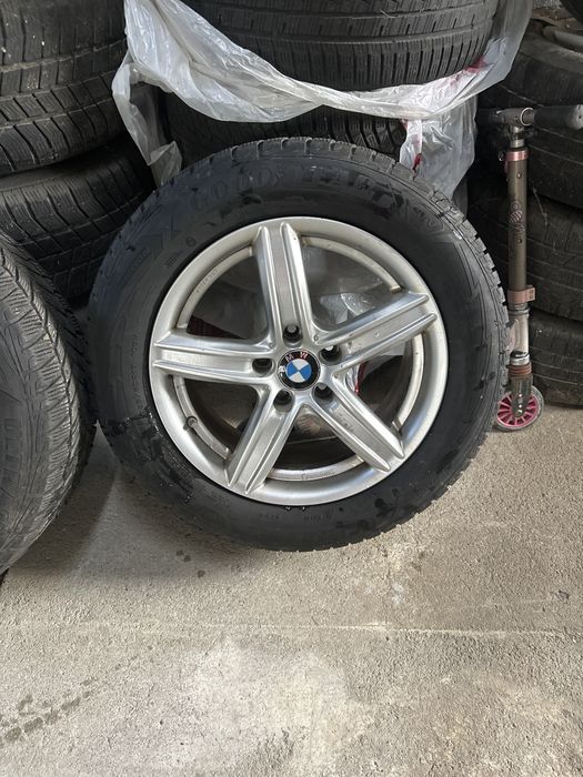 Jante Roti iarna 5x120 17” BMW X3 X4 anvelope M+S 225 50 17 Good Year