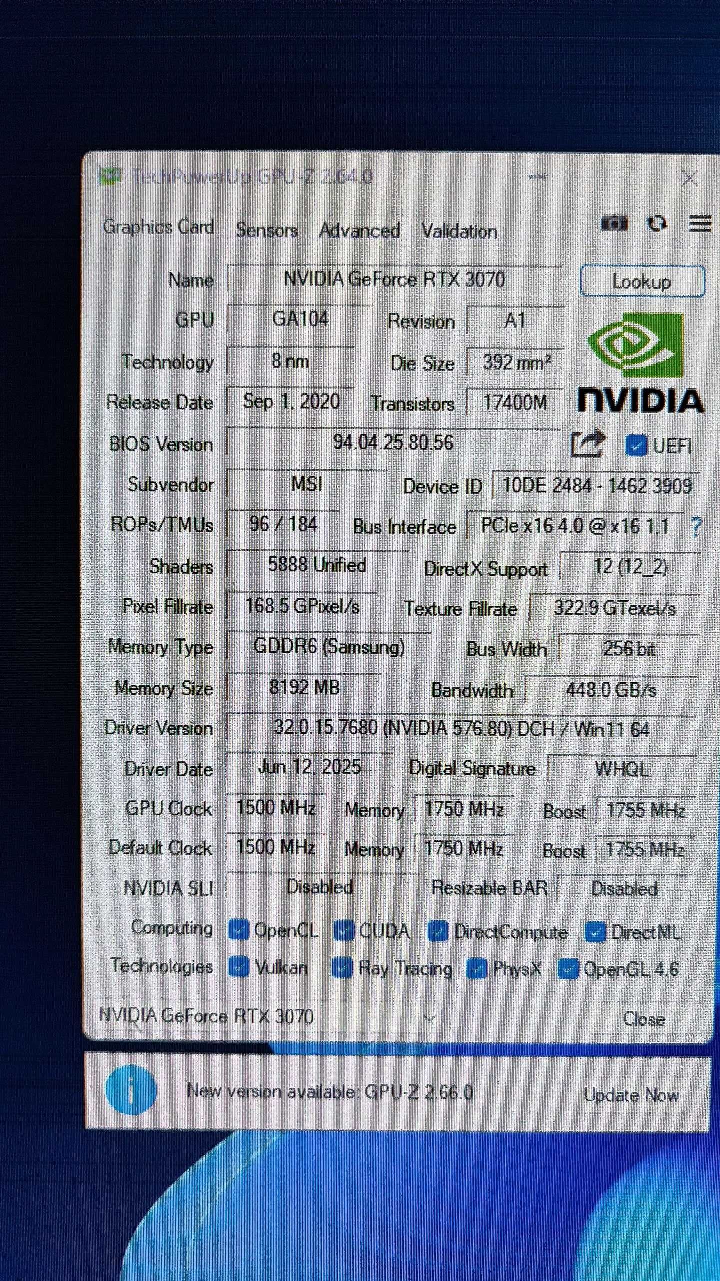 Игровой ПК  i5 14400F + RTX 3070 8GB GDDR6