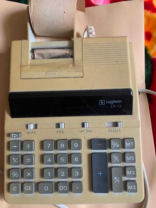 Calculator birou rola ICE Felix314 Logitech LP12 vintage90 retelistica