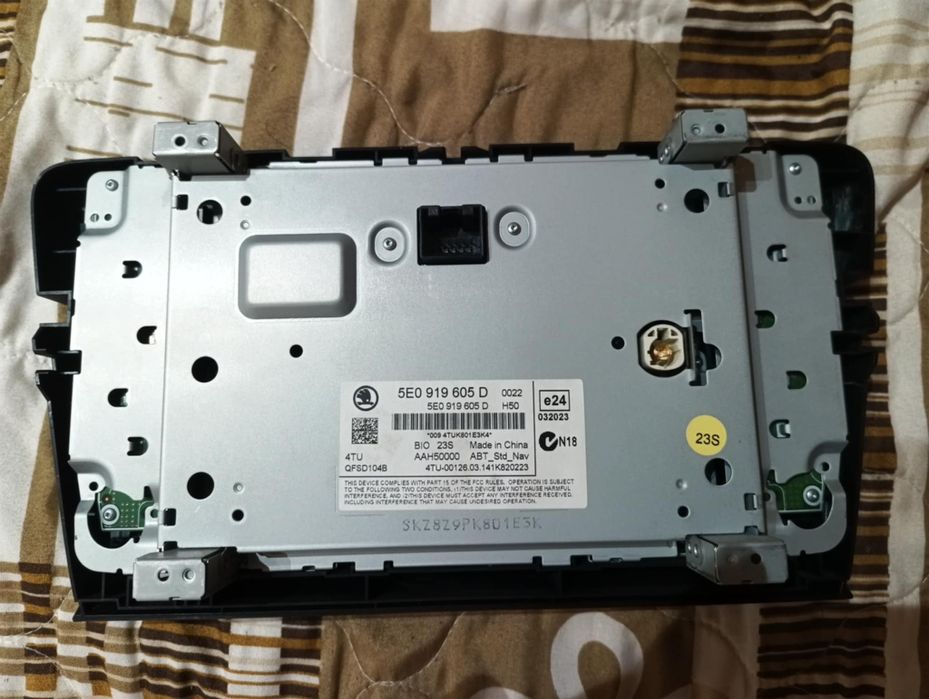 Навигация и cd changer skoda octavia