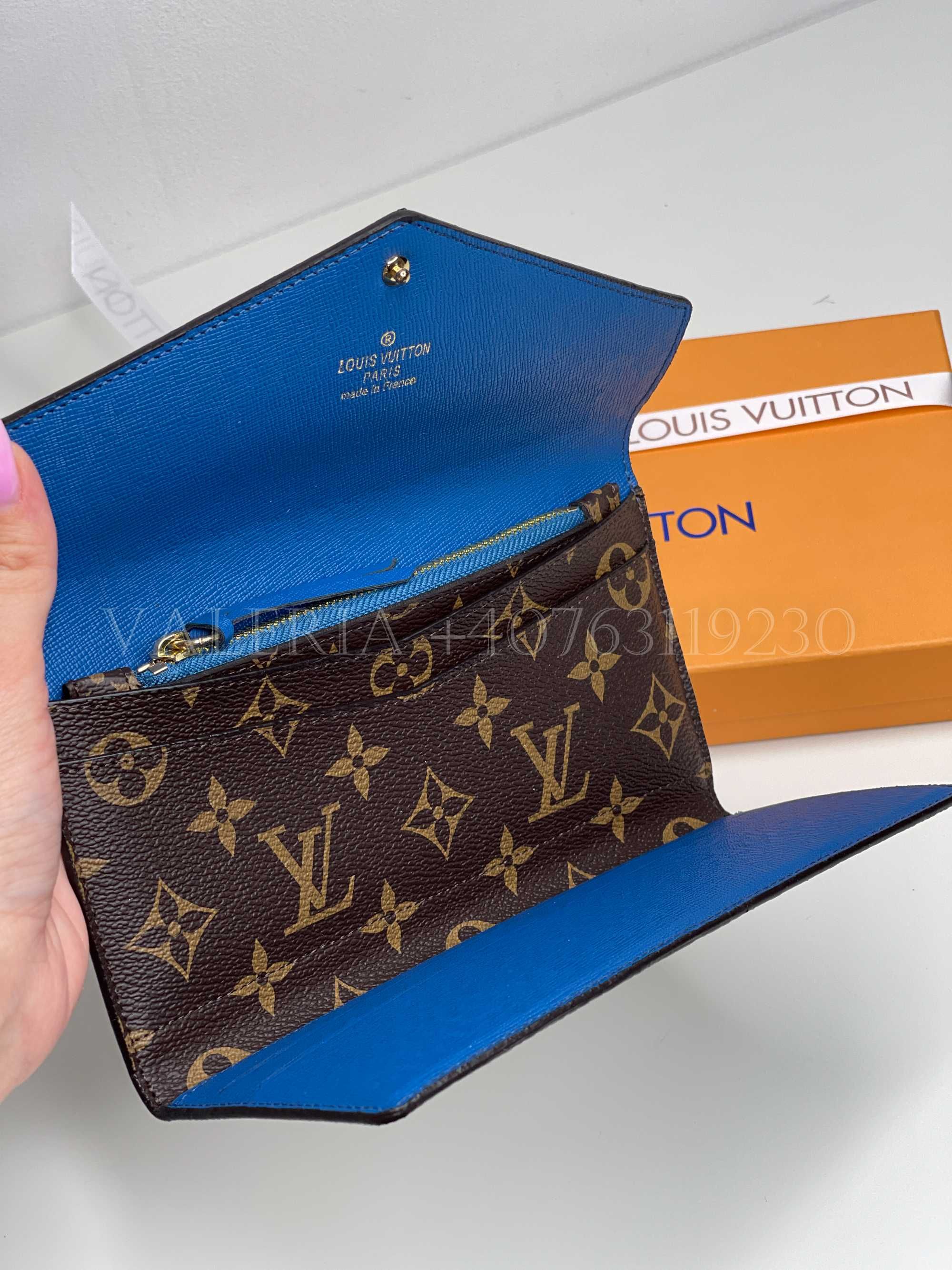 Portofel Louis Vuitton - Helene Albastru