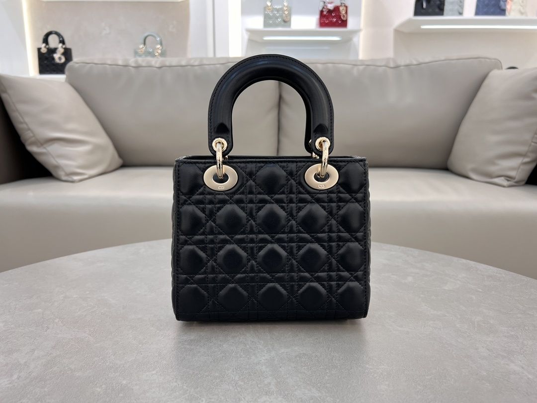 Geanta Dior 20 cm negru, Premium