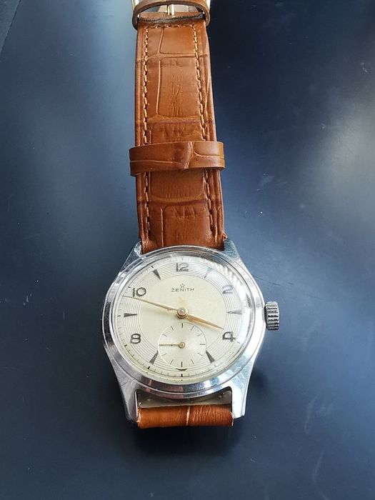 Ceas Zenith Int Manuala Anii '50 Funcționează excelent!