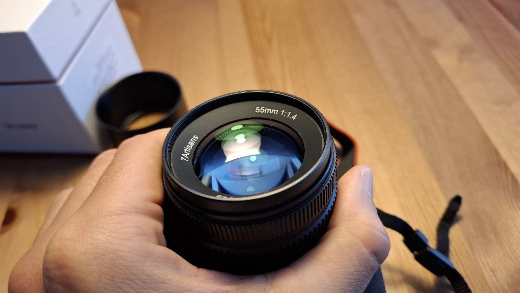 Обектив за Canon RF - 7Artisans f 1.4 - 55 mm