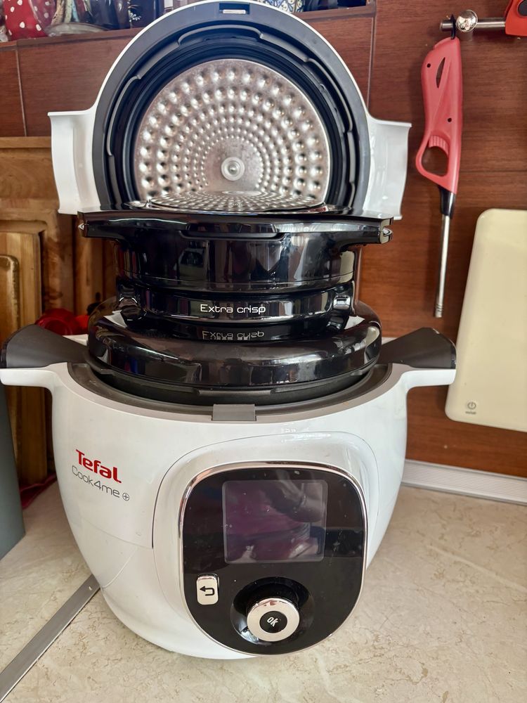Мулти кукър Tefal Cook4Me+ с капак Crispy lid за Air Fryer