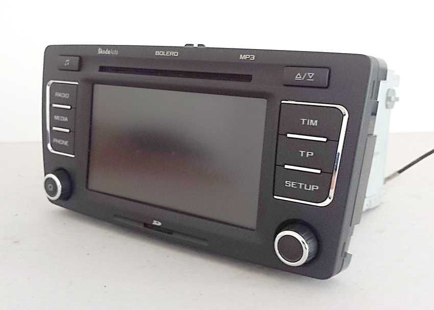 радио skoda octavia 2 - BOLERO - оригинално